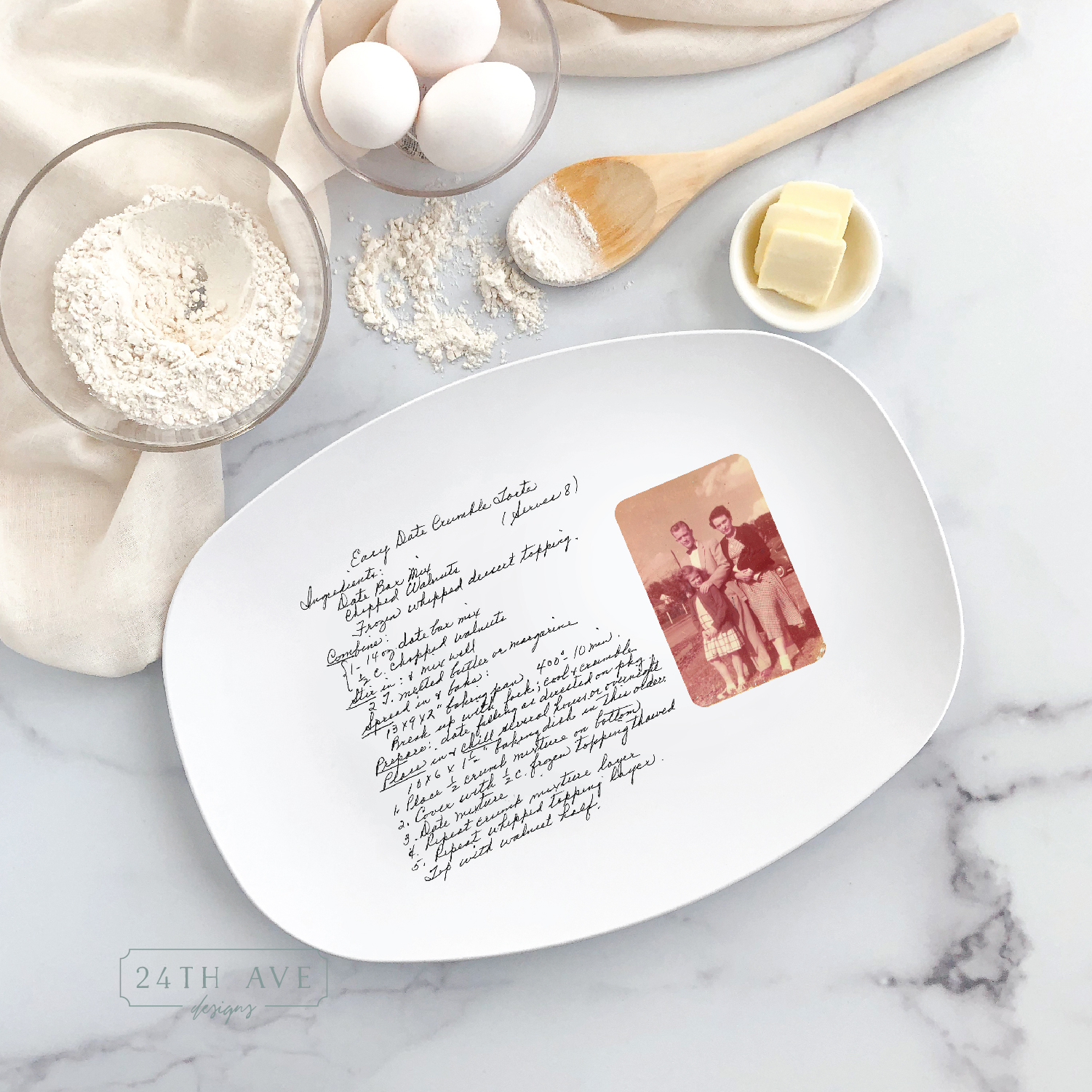 Handwritten Recipe Gifts & Custom Family Keepsakes