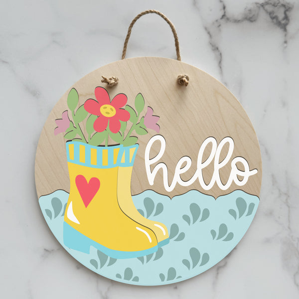 Spring Door Hanger Workshop: Girls' Night Out
